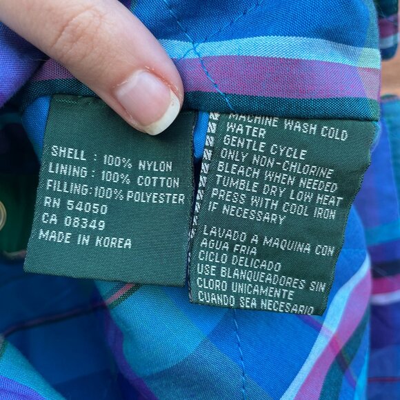 Vintage Ralph Lauren Green Boating Sailing Anorak Vest - Picture 10 of 10